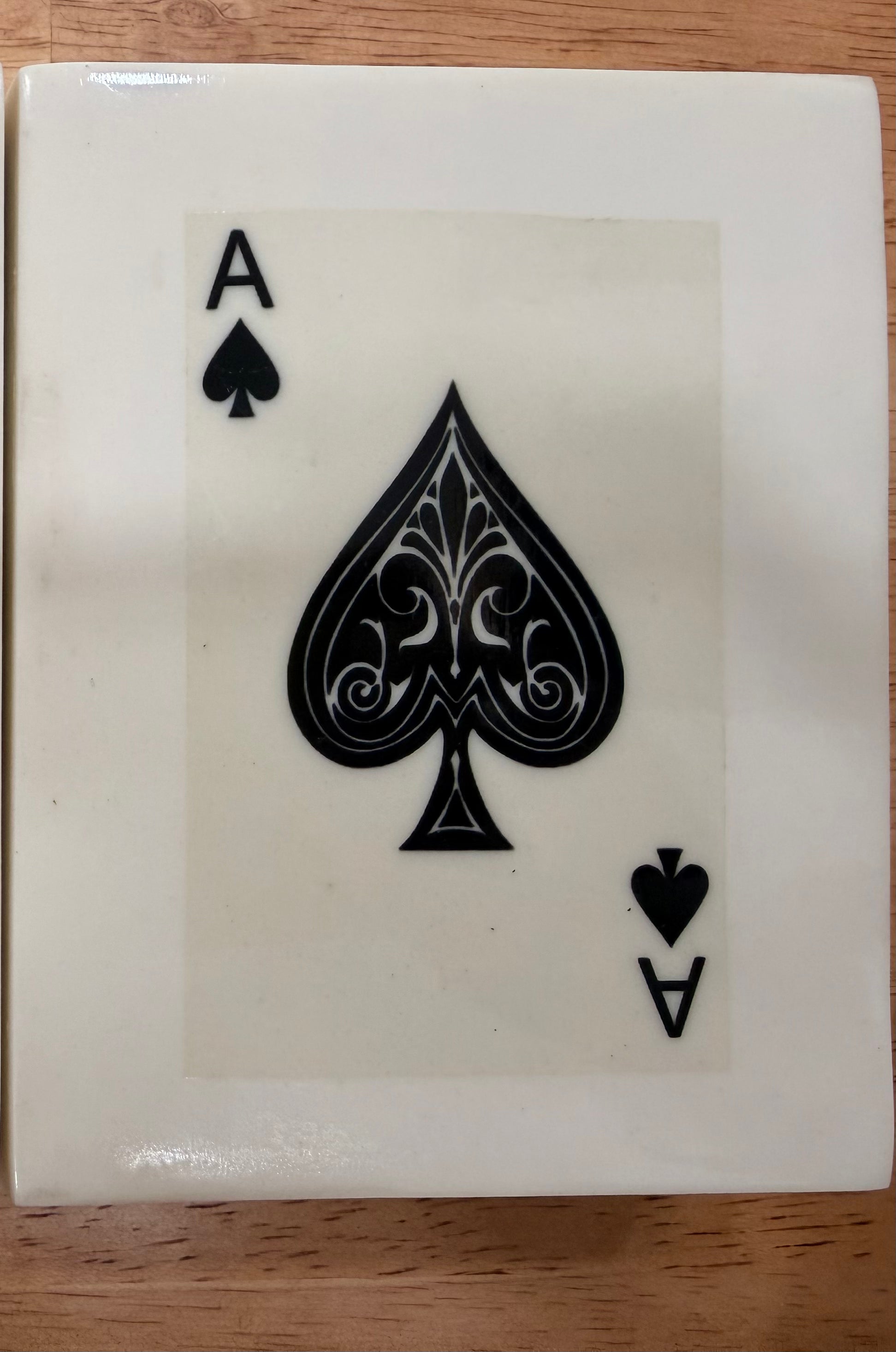 Deck of Cards Bone Box