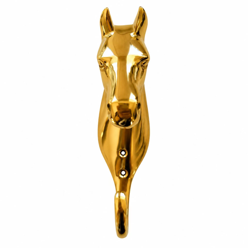 Gold Horse Wall Hook