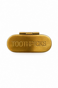 Toothpicks Brass Box