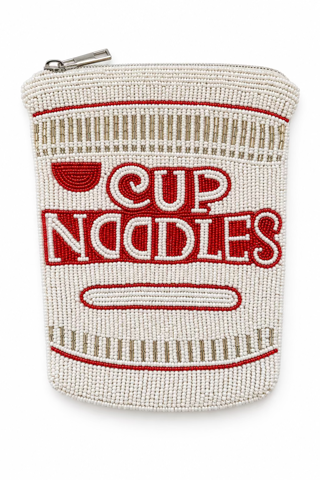 Cup Noodles Beaded Wallet