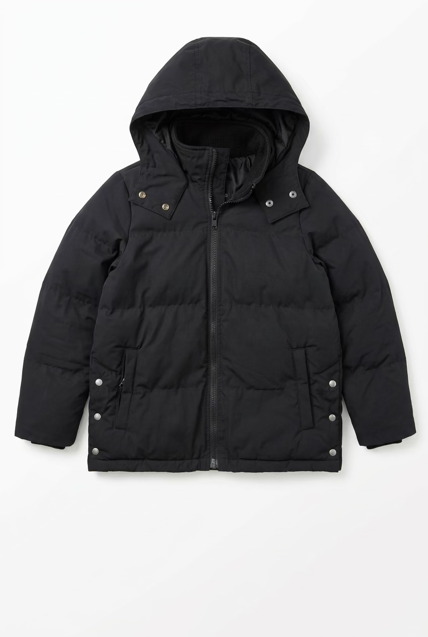 Madewell Hooded Puffer Coat