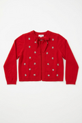 Joie Rhinestone Cardigan