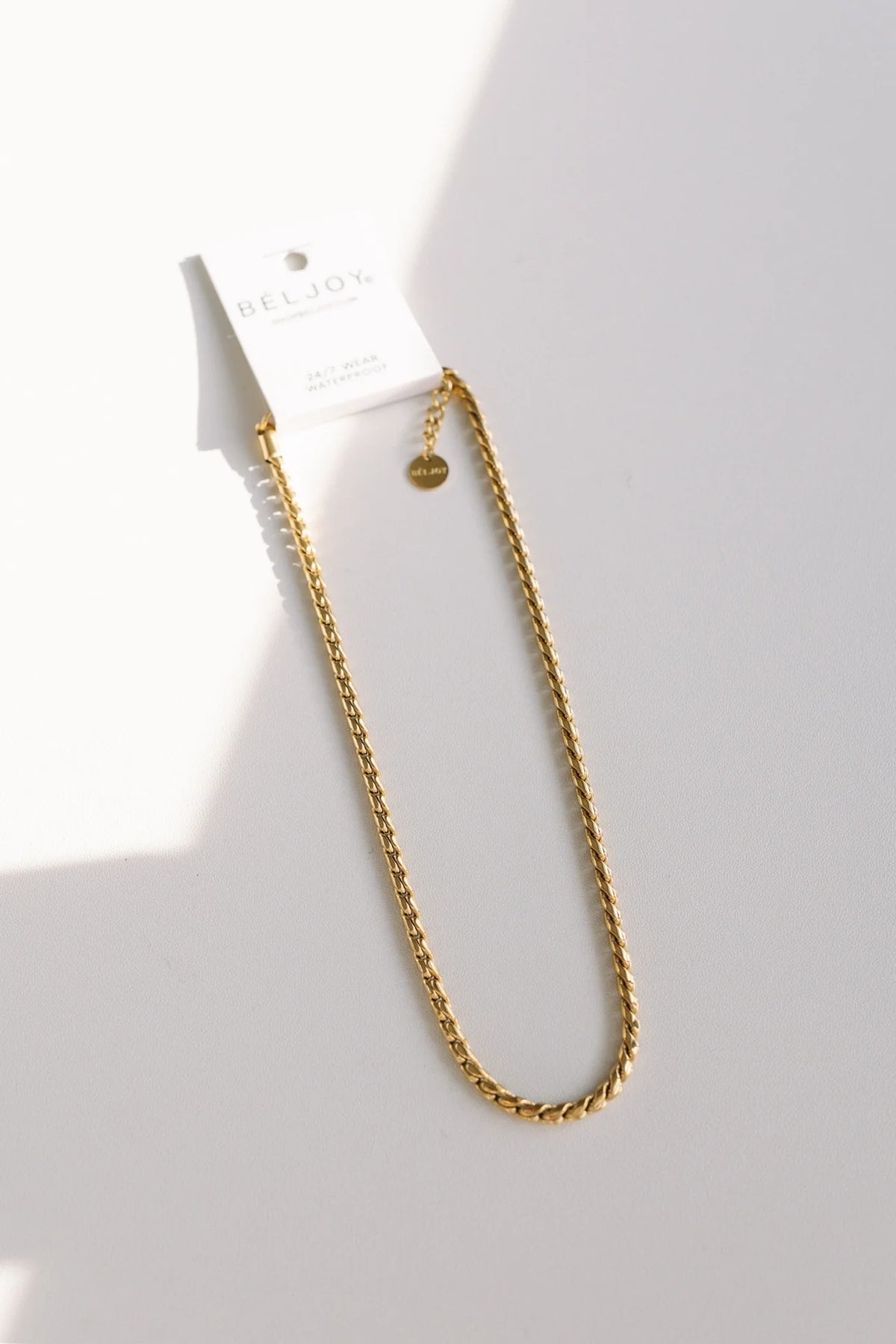 Margo Gold Rope Chain Necklace