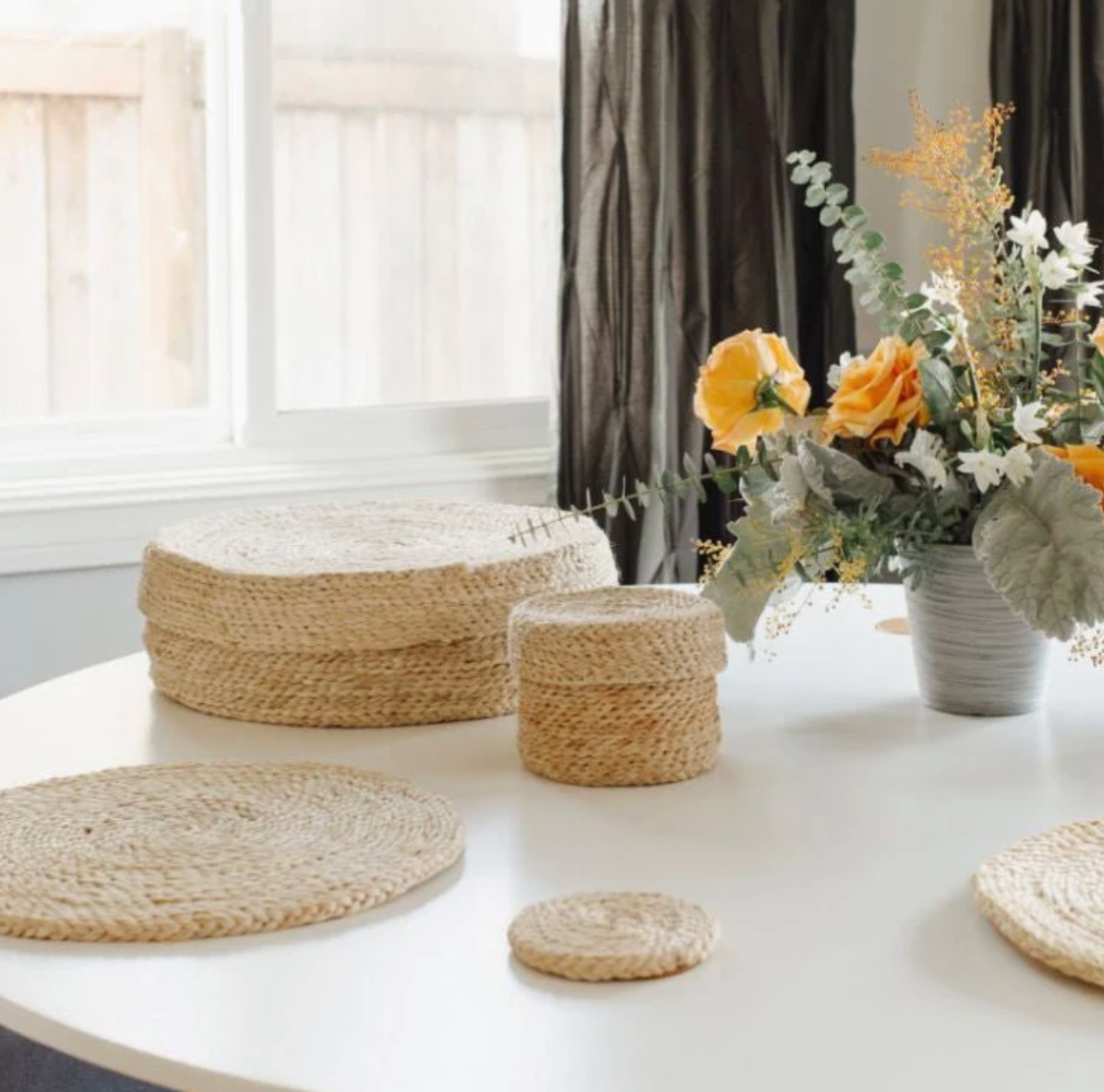 Jute Coasters
