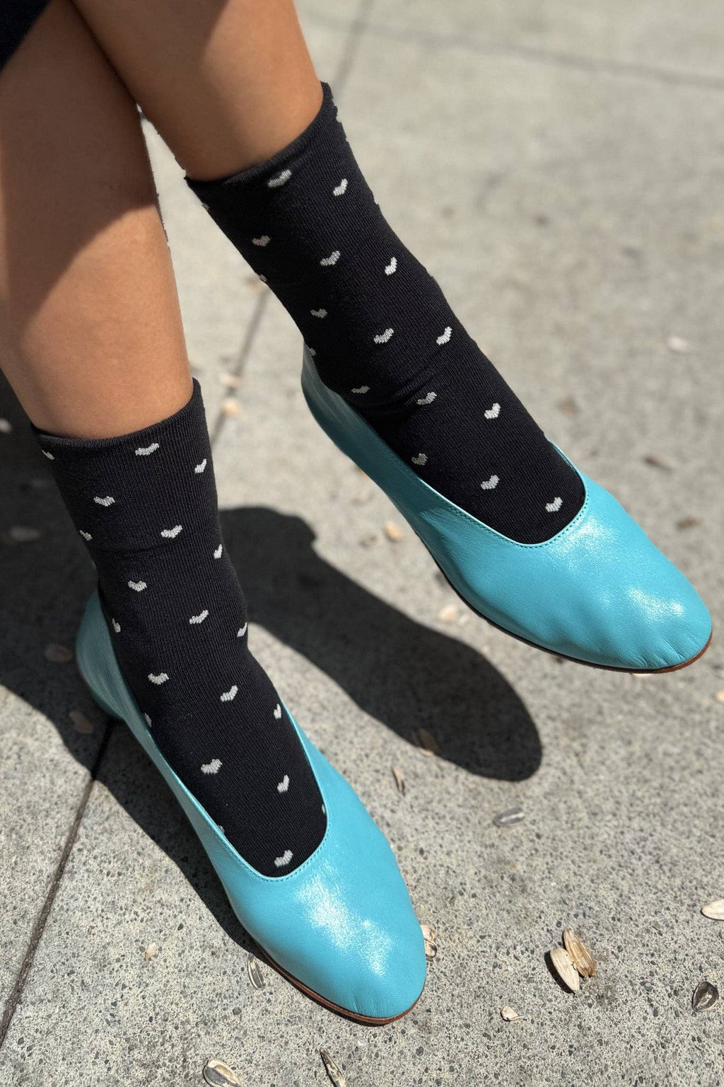 Heart Sneaker Socks