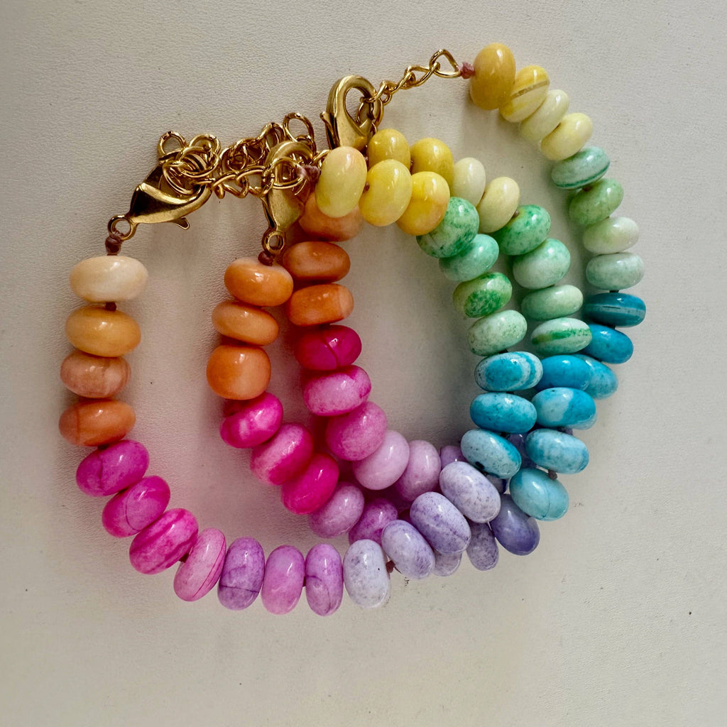 Peruvian Opal Beaded Bracelet