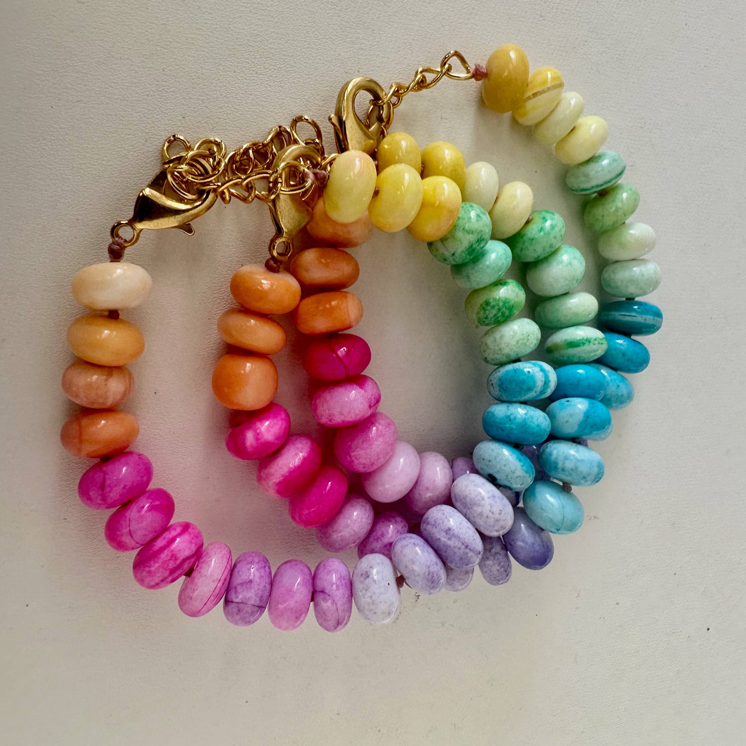 Peruvian Opal Beaded Bracelet