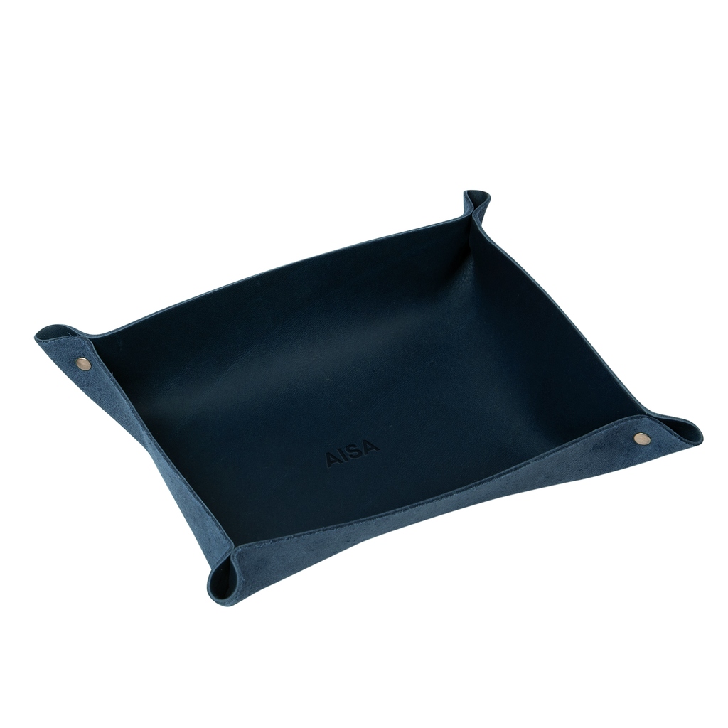 Leather Rivet Valet Tray