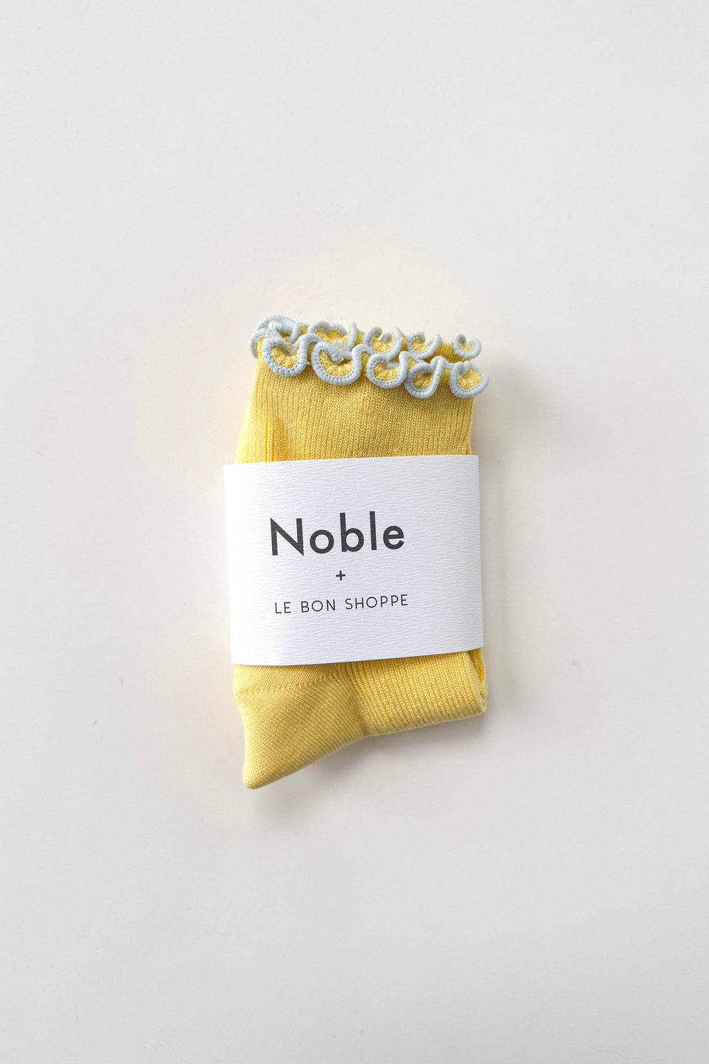 The Petite Ruffled Modal Socks