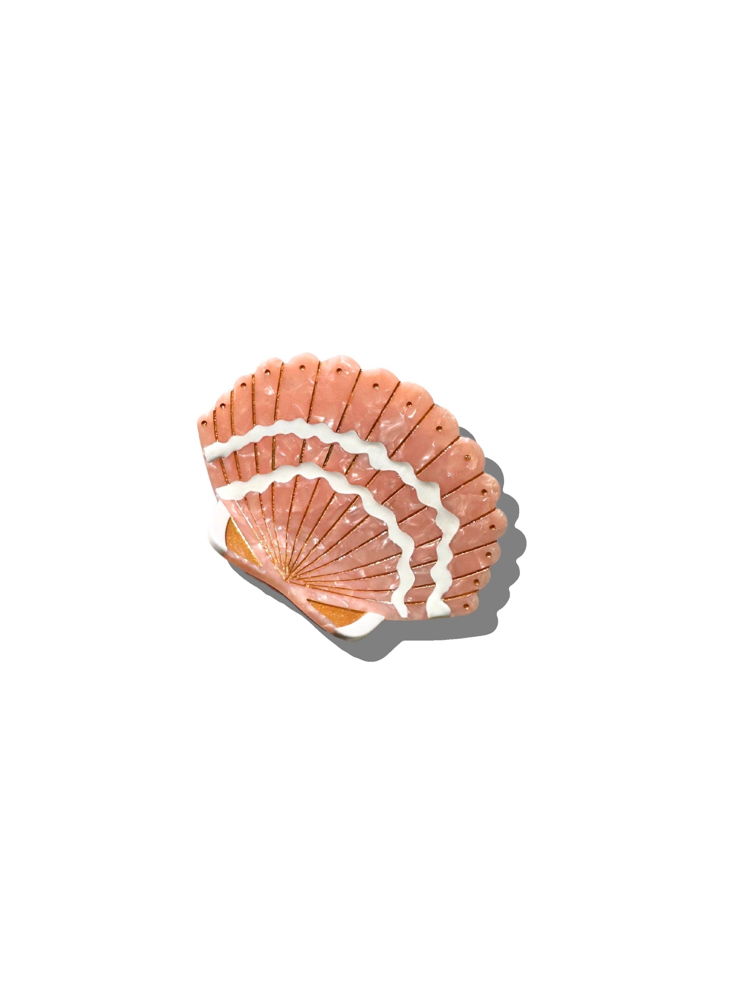 Seashell Claw Hair Clip