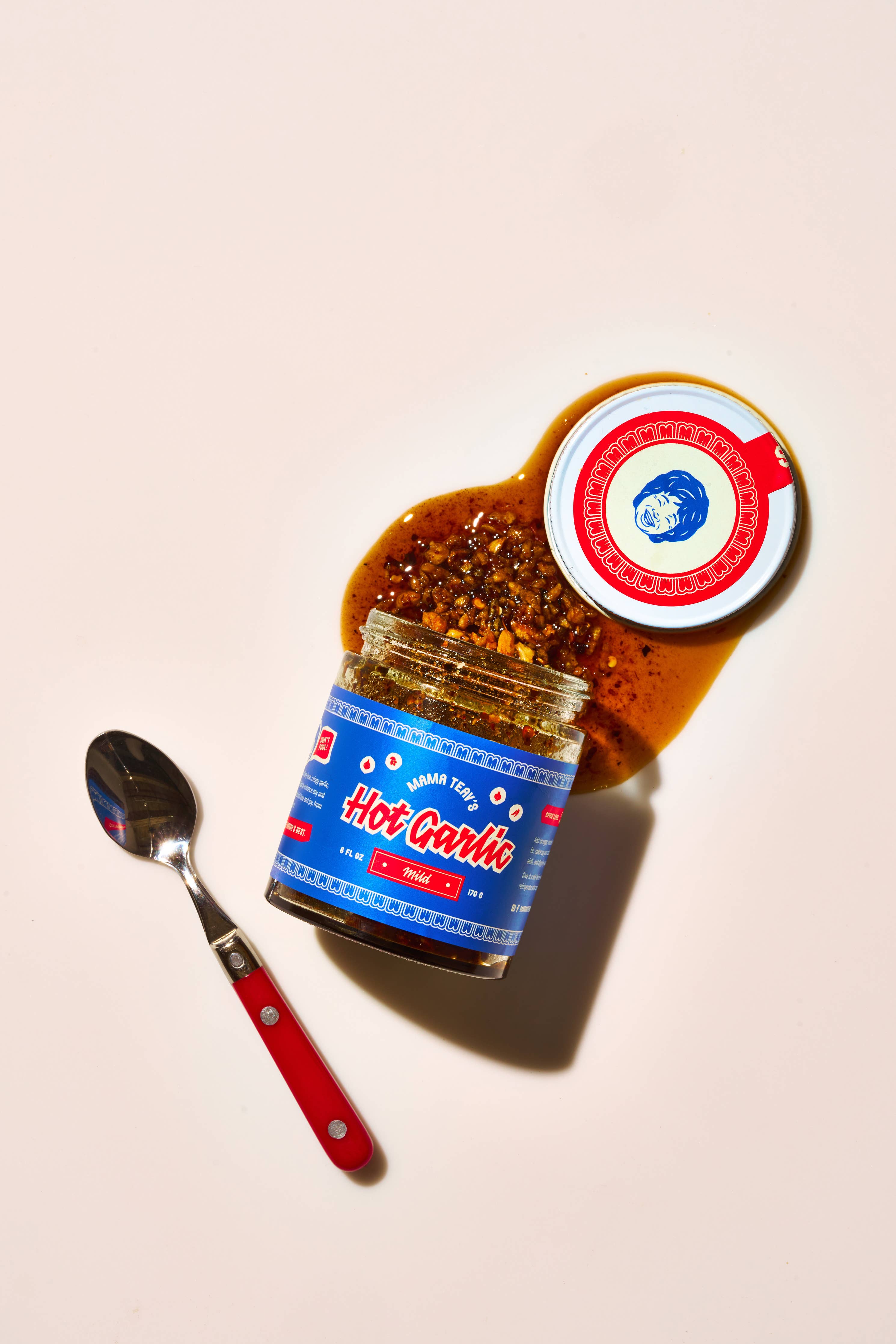 Hot Garlic Chili Crisp - MILD - All Natural