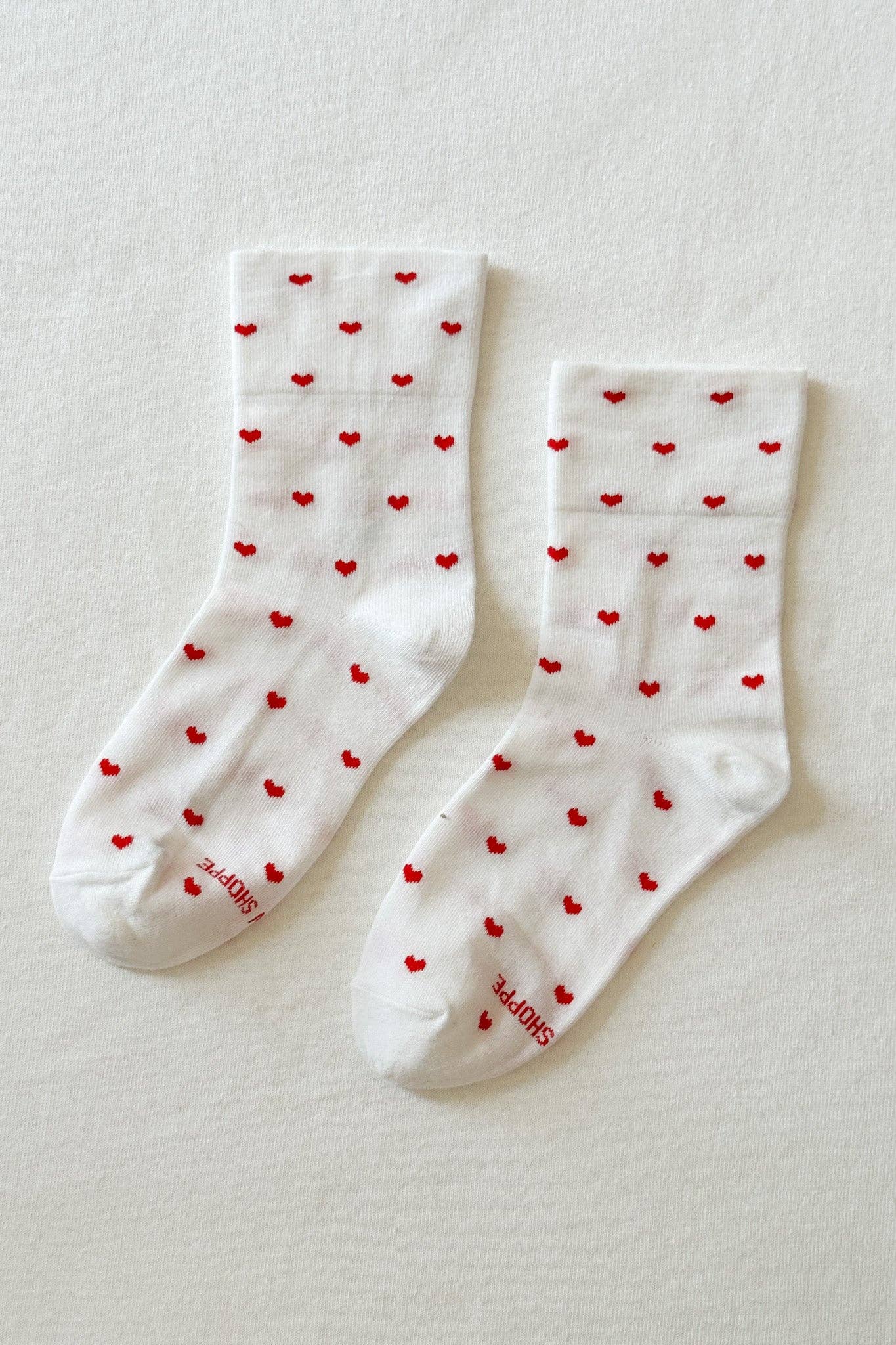 Heart Sneaker Socks