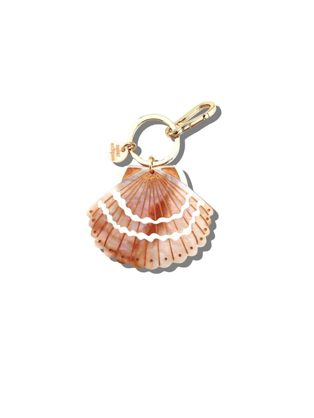 Seashell Bag Charm + Keychain