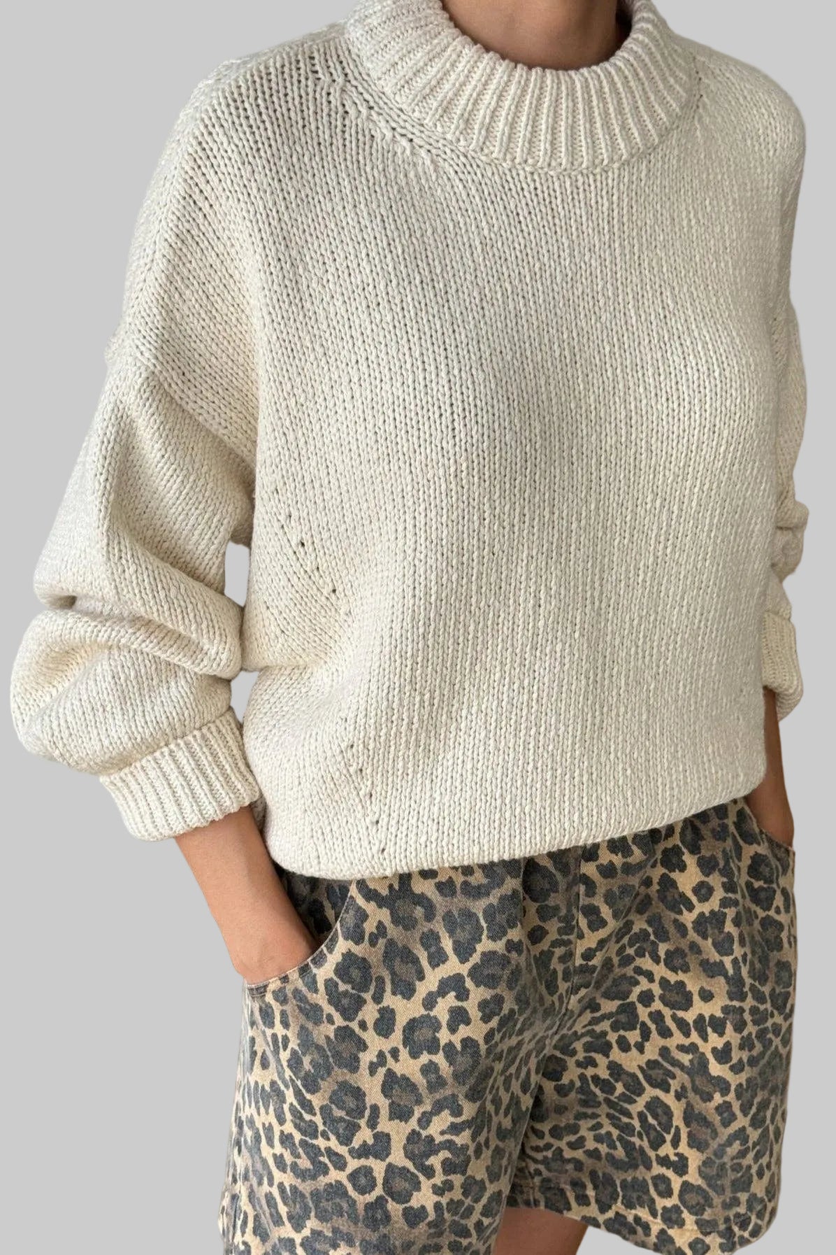 Zoe Cotton Sweater