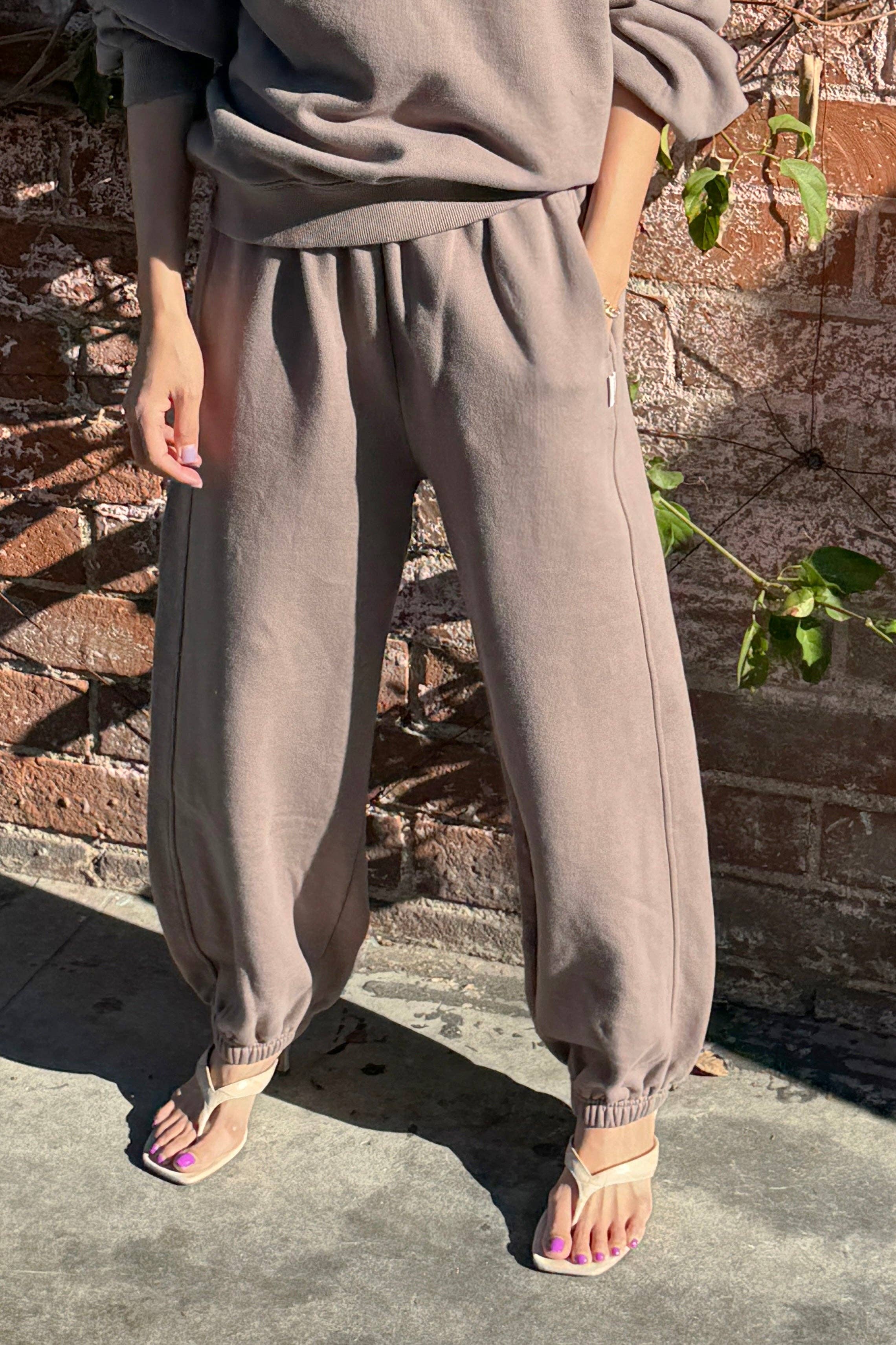 French Terry Balloon Pants