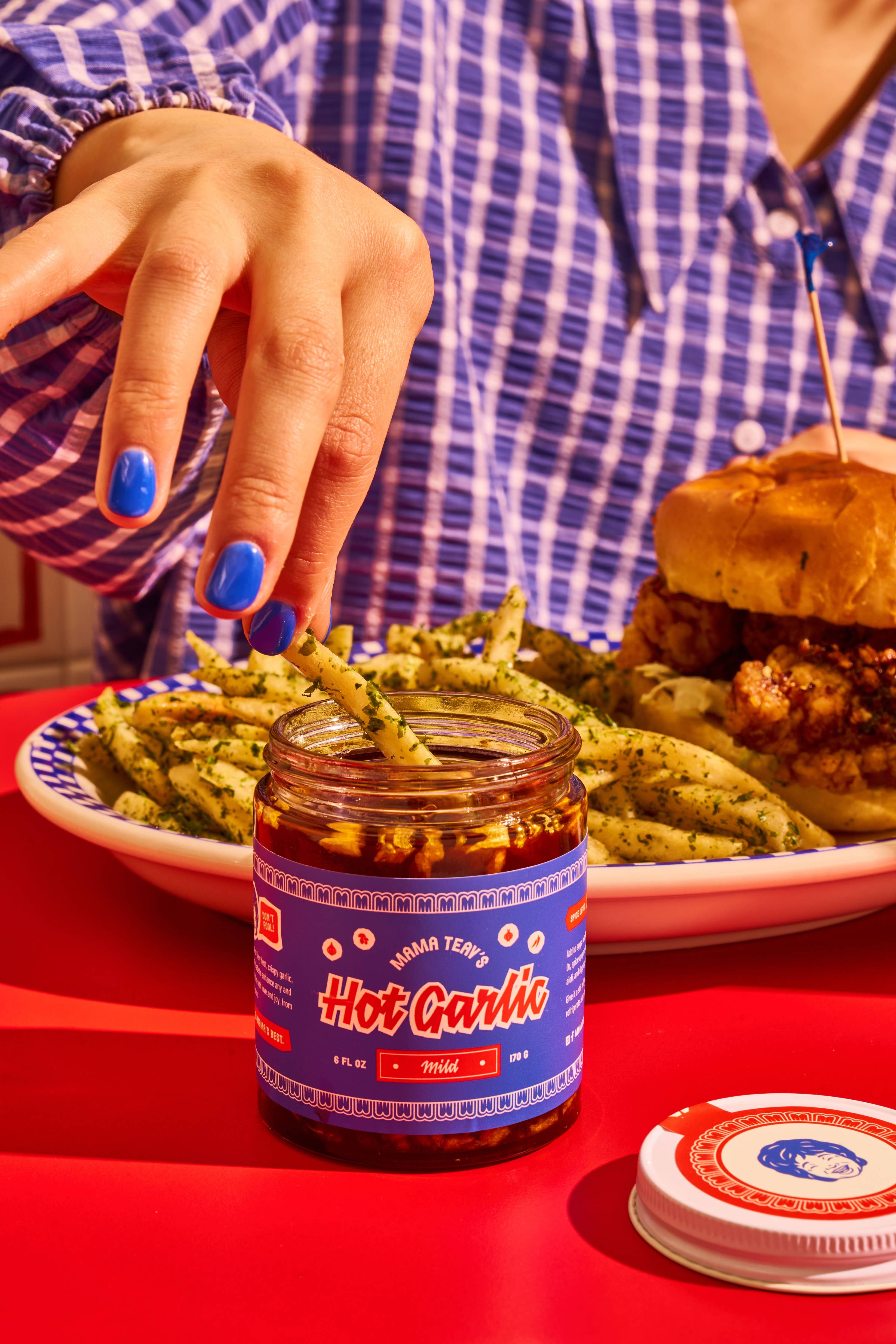 Hot Garlic Chili Crisp - MILD - All Natural