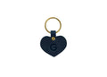 Leather Heart Key Fob