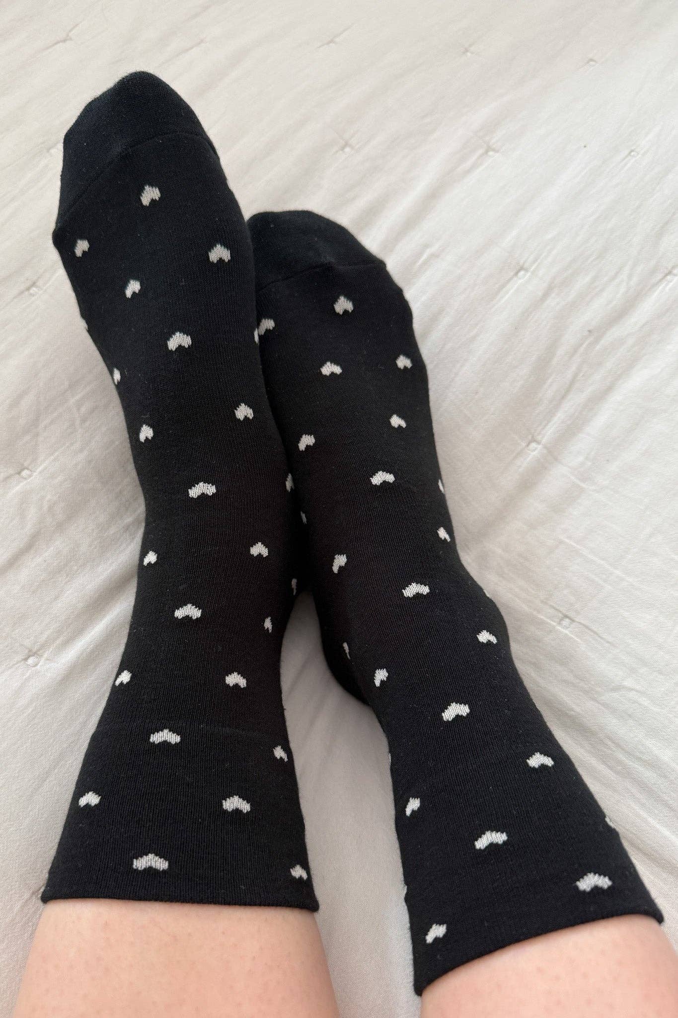 Heart Sneaker Socks