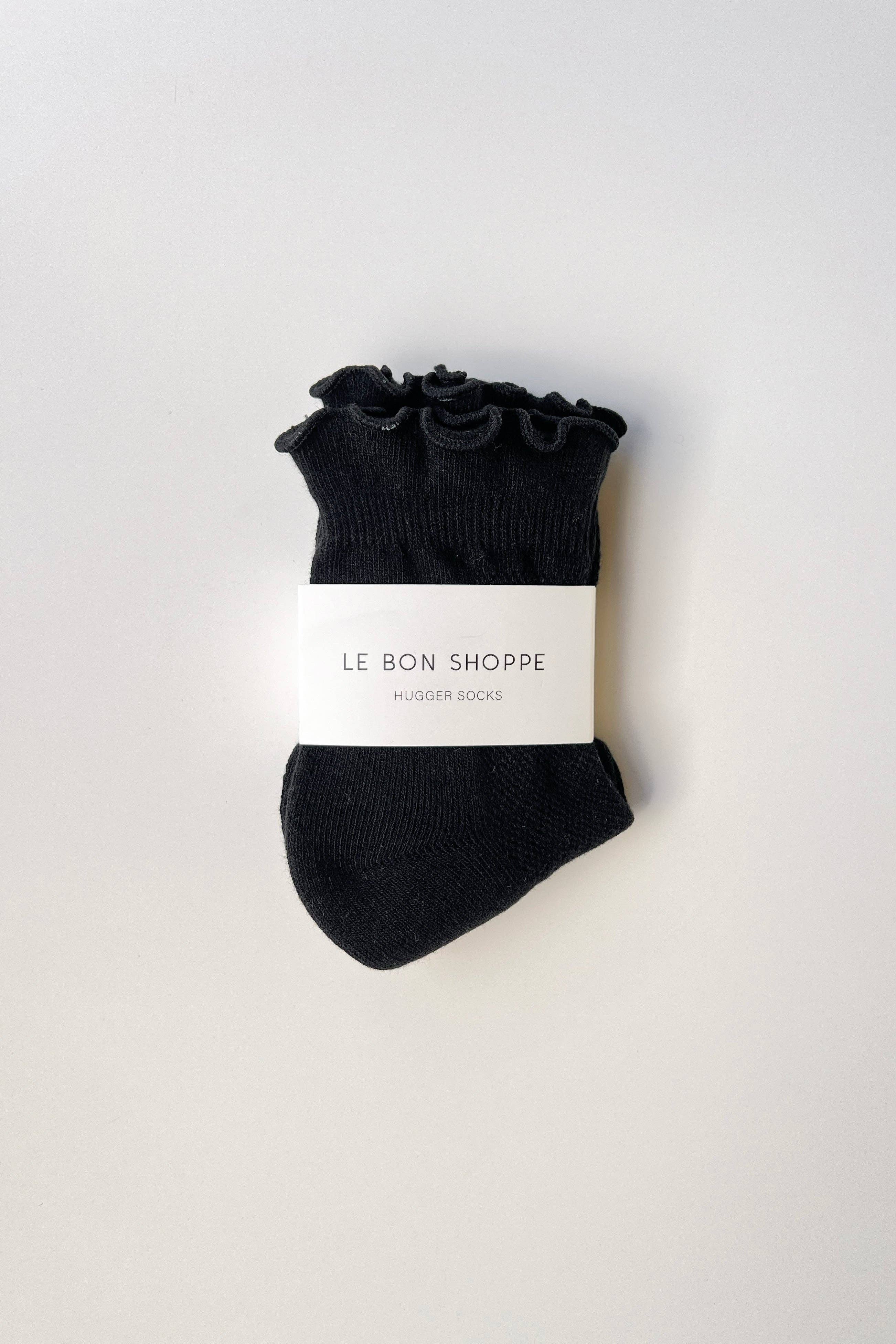 Ruffled Hugger Crew Socks