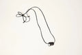 Georgia Velvet Wrap Necklace-Black